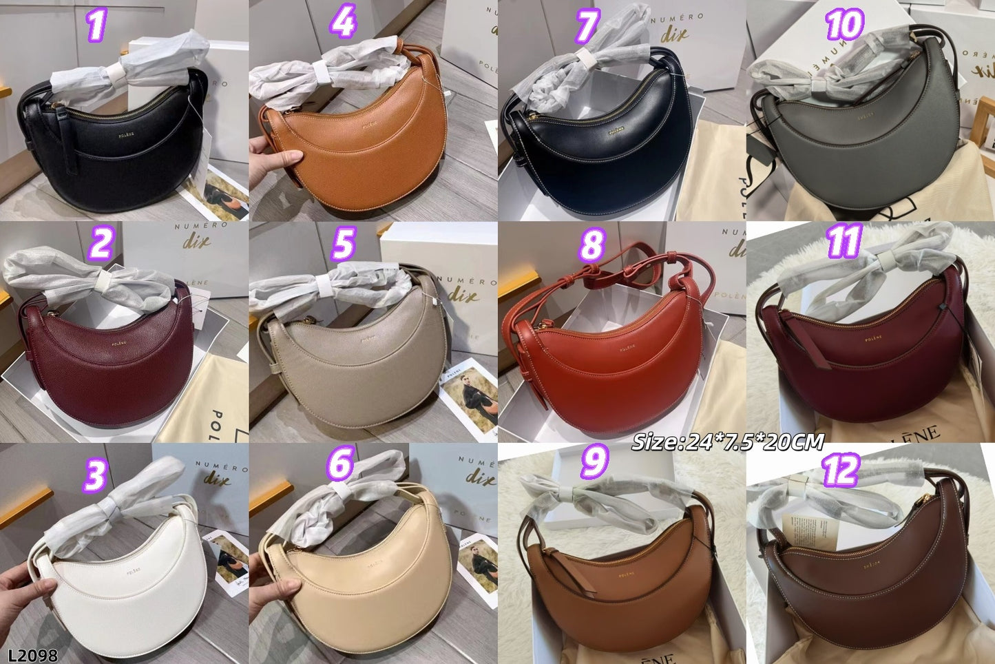 L2098 Luna bags