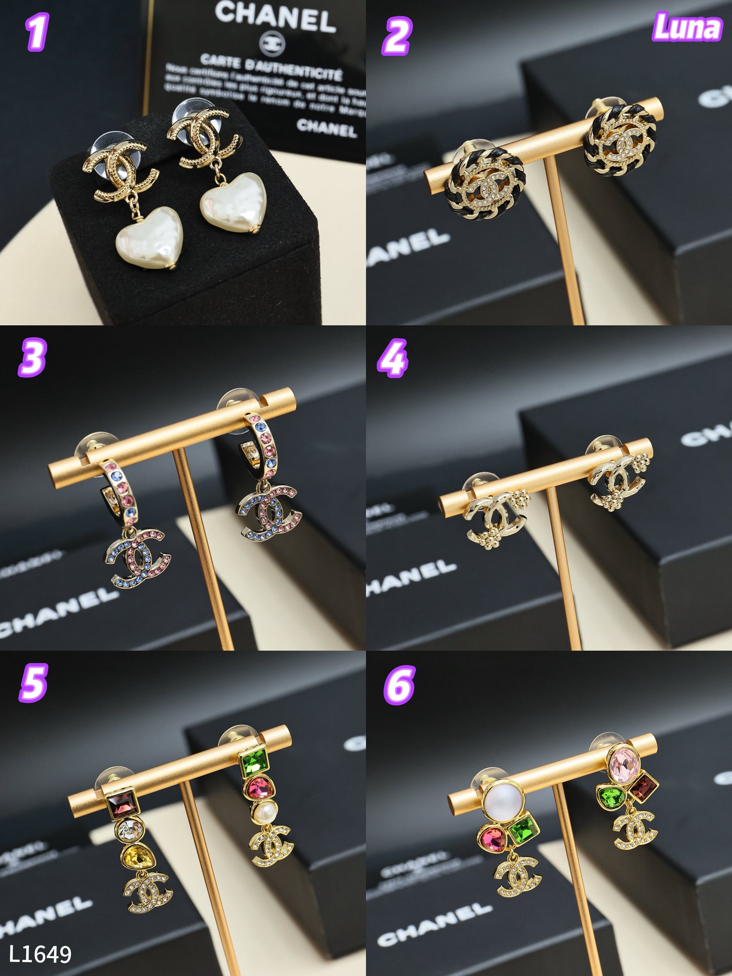 L1649 Luna Earrings