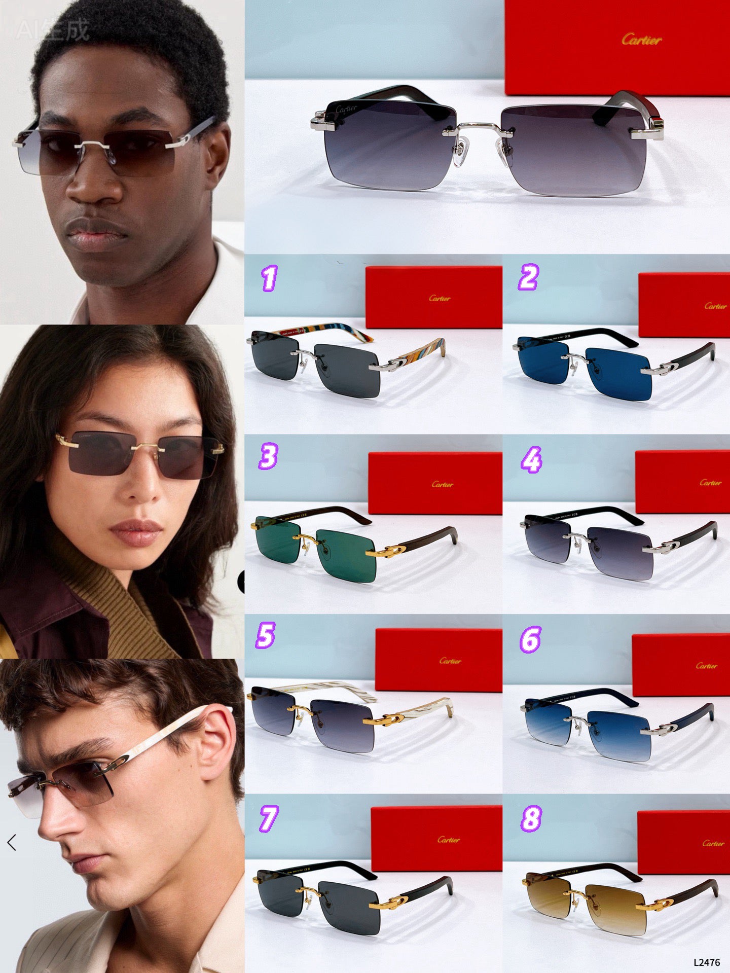 L2476 Luna Eyeglasses