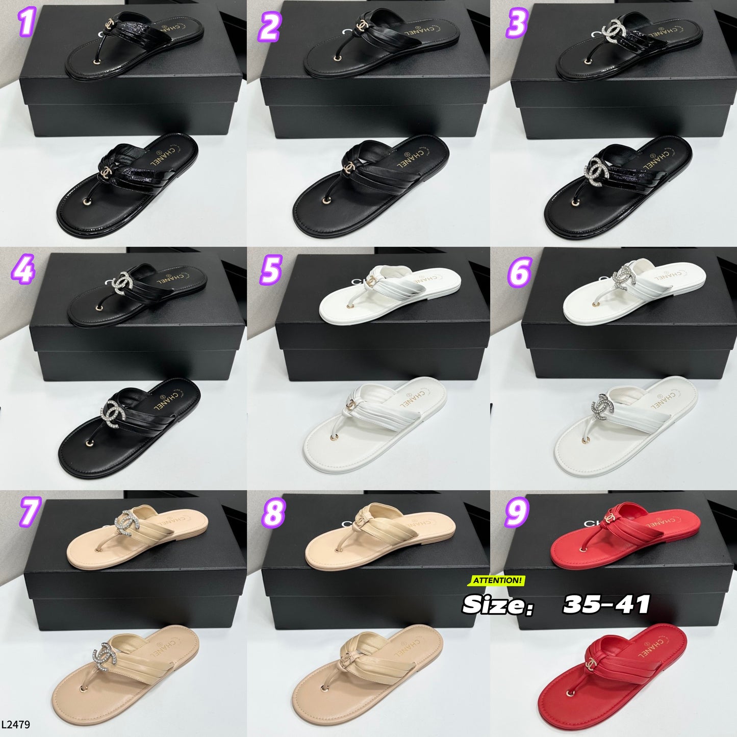 L2479 Luna Slippers
