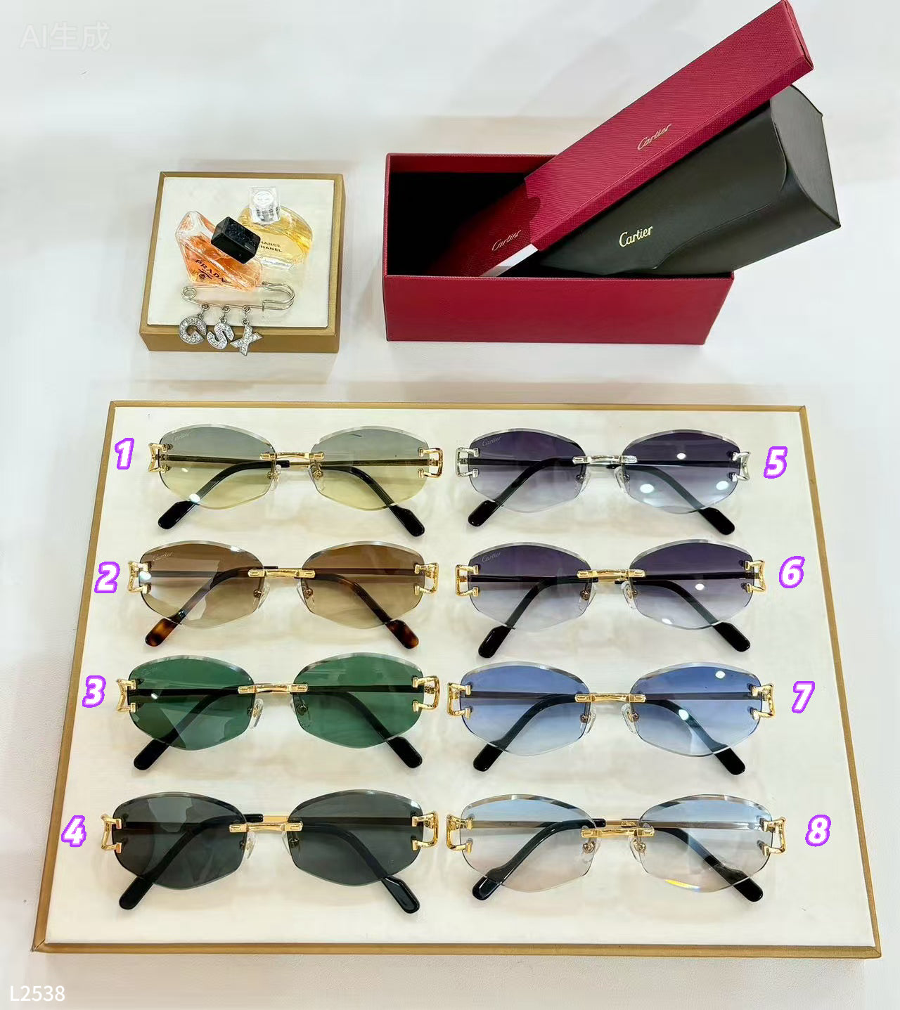 L2538 Luna Eyeglasses