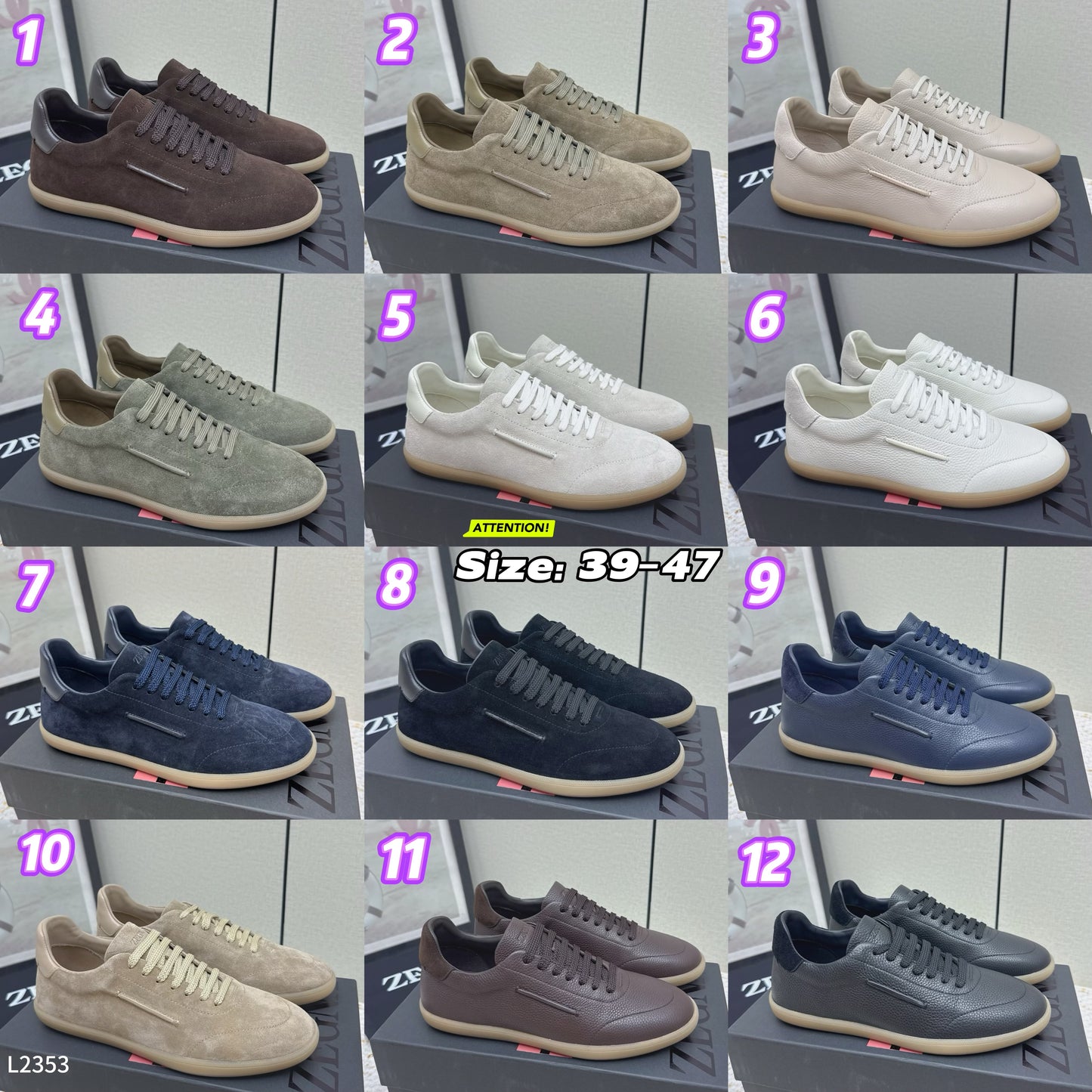 L2353 Luna shoes